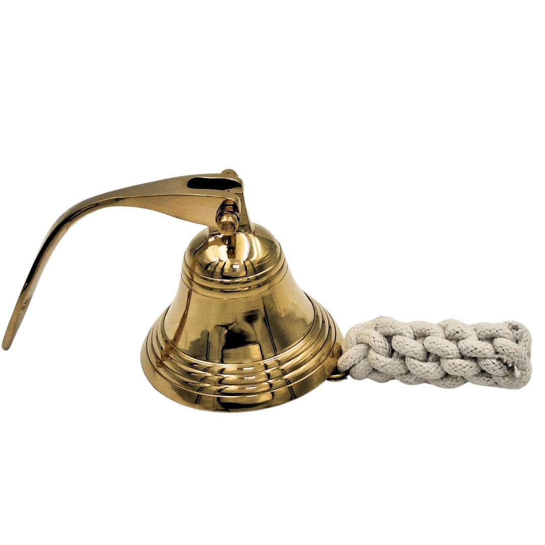 Brass ship's bell, Diameter 7.5 cm - Nautical decoration - HB34/3