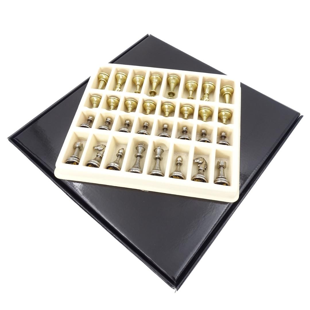 Exclusive Metal Italfama Chess Set 28x28 cm – N035