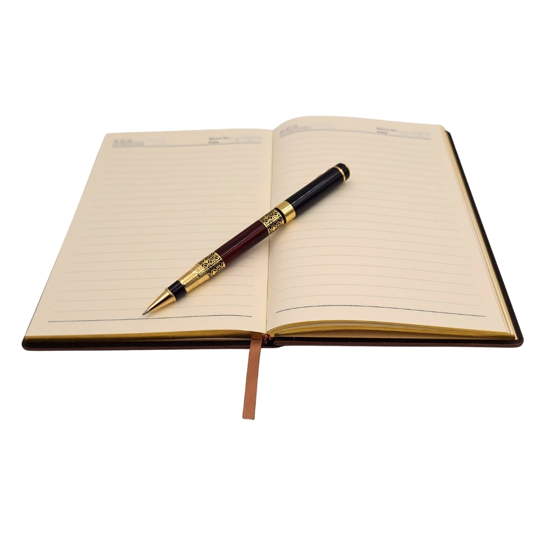 Exclusive Premium Gift Set A5 Wooden Notebook + Pen – EE2