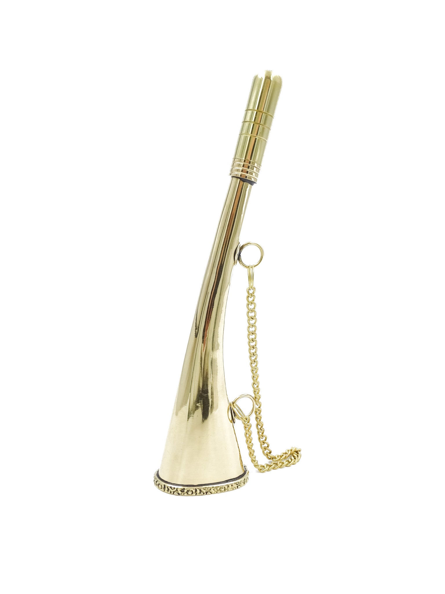Brass Signal Horn with Chain - Fog Horn MIKB10/8