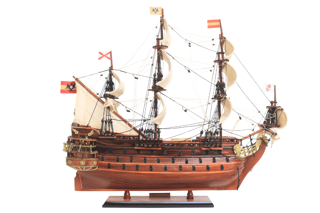 Exclusive San Felipe sailing ship model - SF4, with the option of personalization by engraving