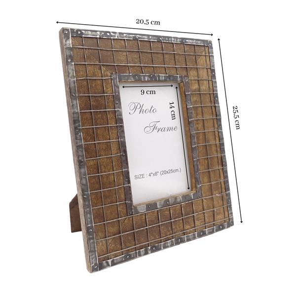 Wooden Photo Frame - A-1328 - photo size 10x15cm