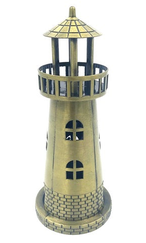 Lighthouse Figurine Tealight Holder 18cm - LT