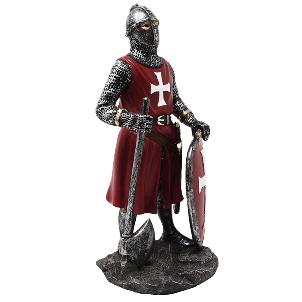 Crusader Knight Figurine 18,5 cm – Polyresin – MC-23133