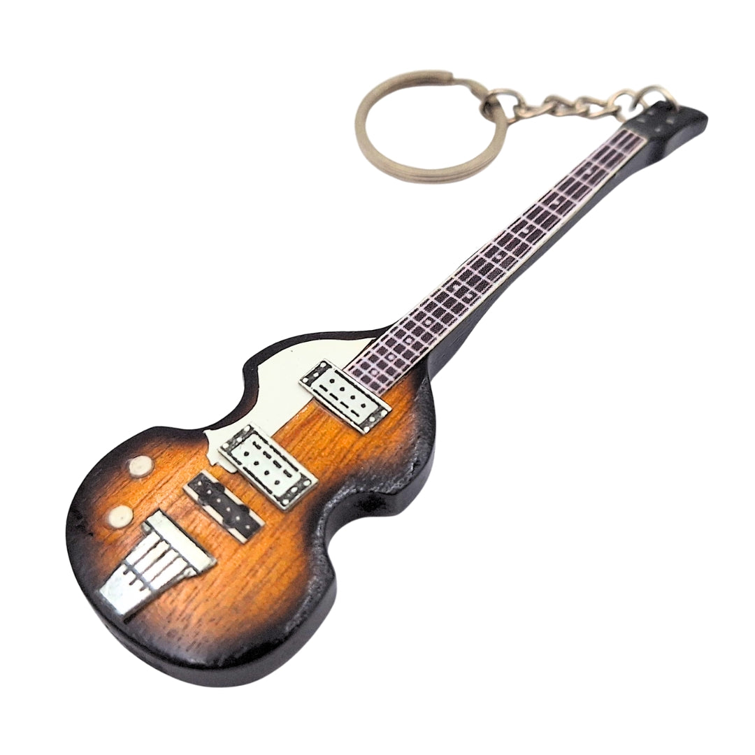 Bass guitar keychain - The Beatles-style - P. McCartney EGK-0184