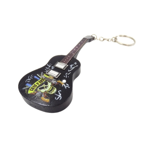 Guns N' Roses-style guitar keychain - Tribute EGK-0627