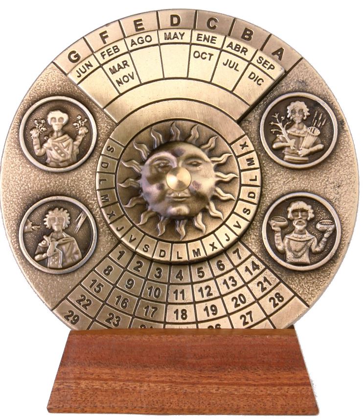 Perpetual calendar - H27