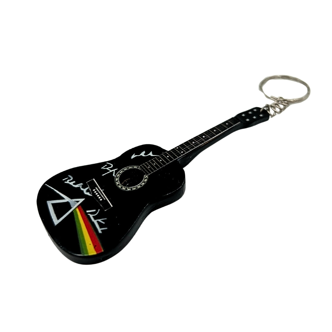 Guitar Keychain in the Style of Pink Floyd - Tribute - DSOM - EGK-0481