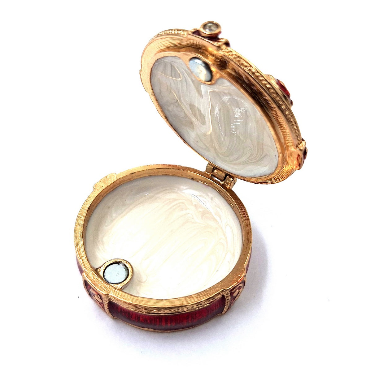 Exclusive Metal Gift Box with Crystals - B0118-08