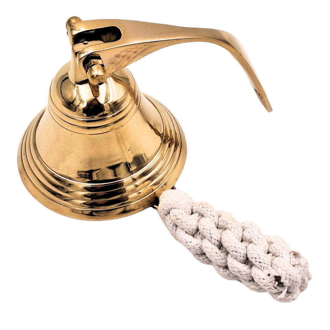 Brass ship's bell, Diameter 7.5 cm - Nautical decoration - HB34/3