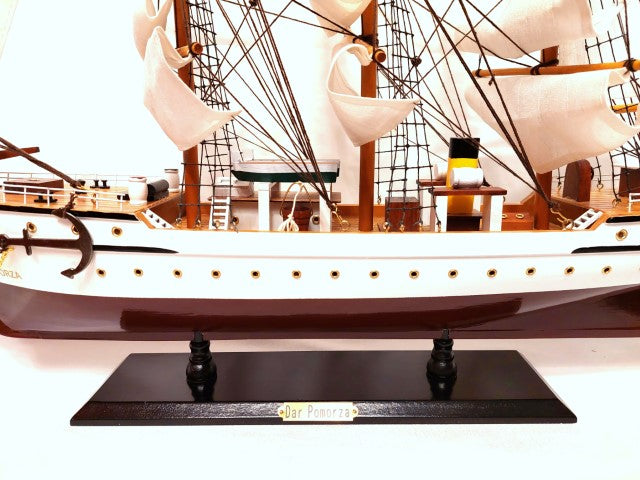 Dar Pomorza sailing ship model 80cm - DARPOM80