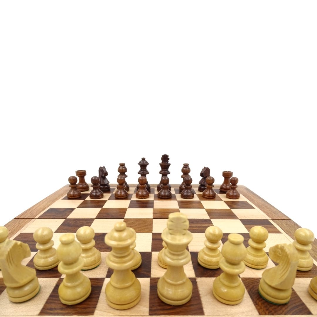 Wooden Magnetic Chess Set 30x30cm Folding - G614