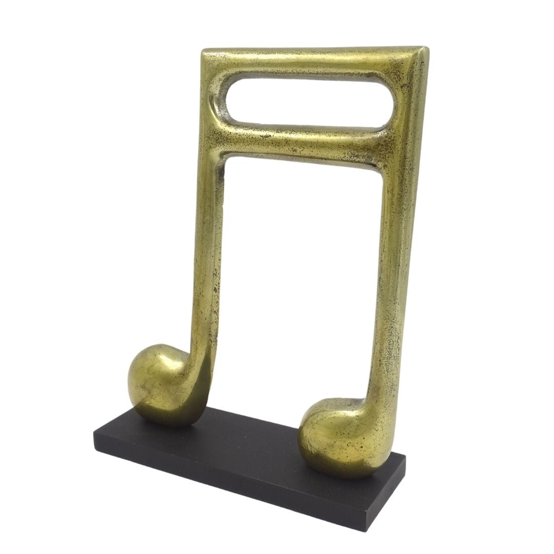 Gold Sixteenth Note statuette – Gift for a Musician
– MUS-22