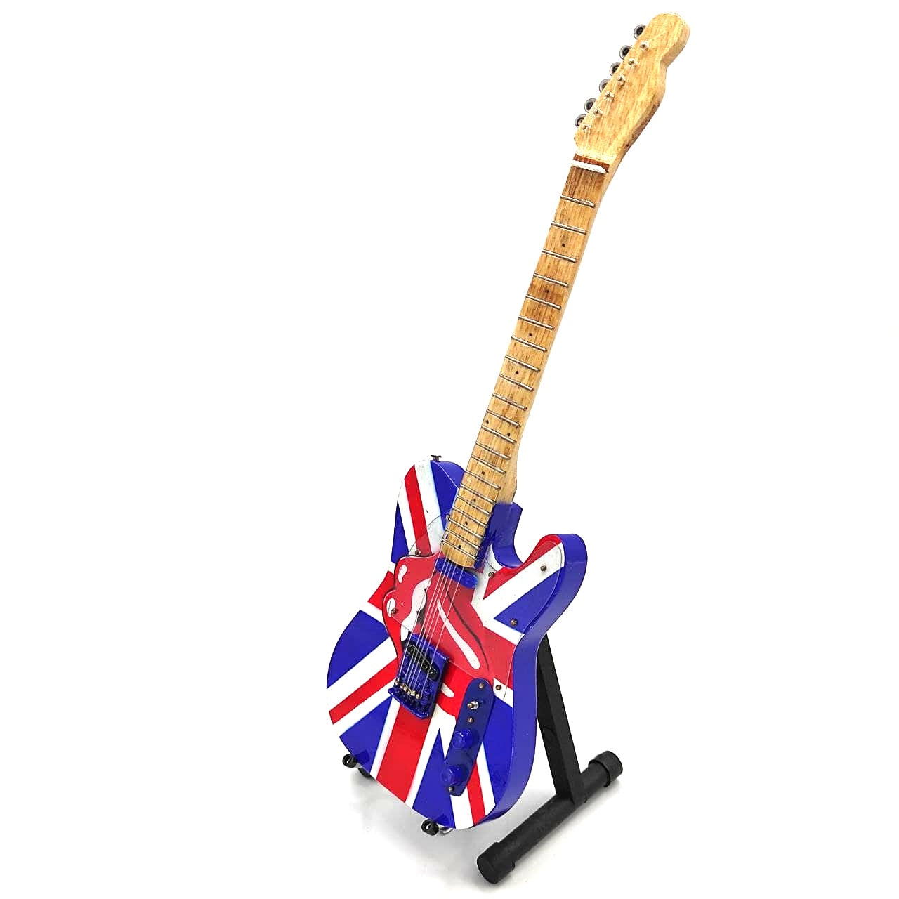 Mini guitar Rolling Stones UK&Tongue MGT-2301B