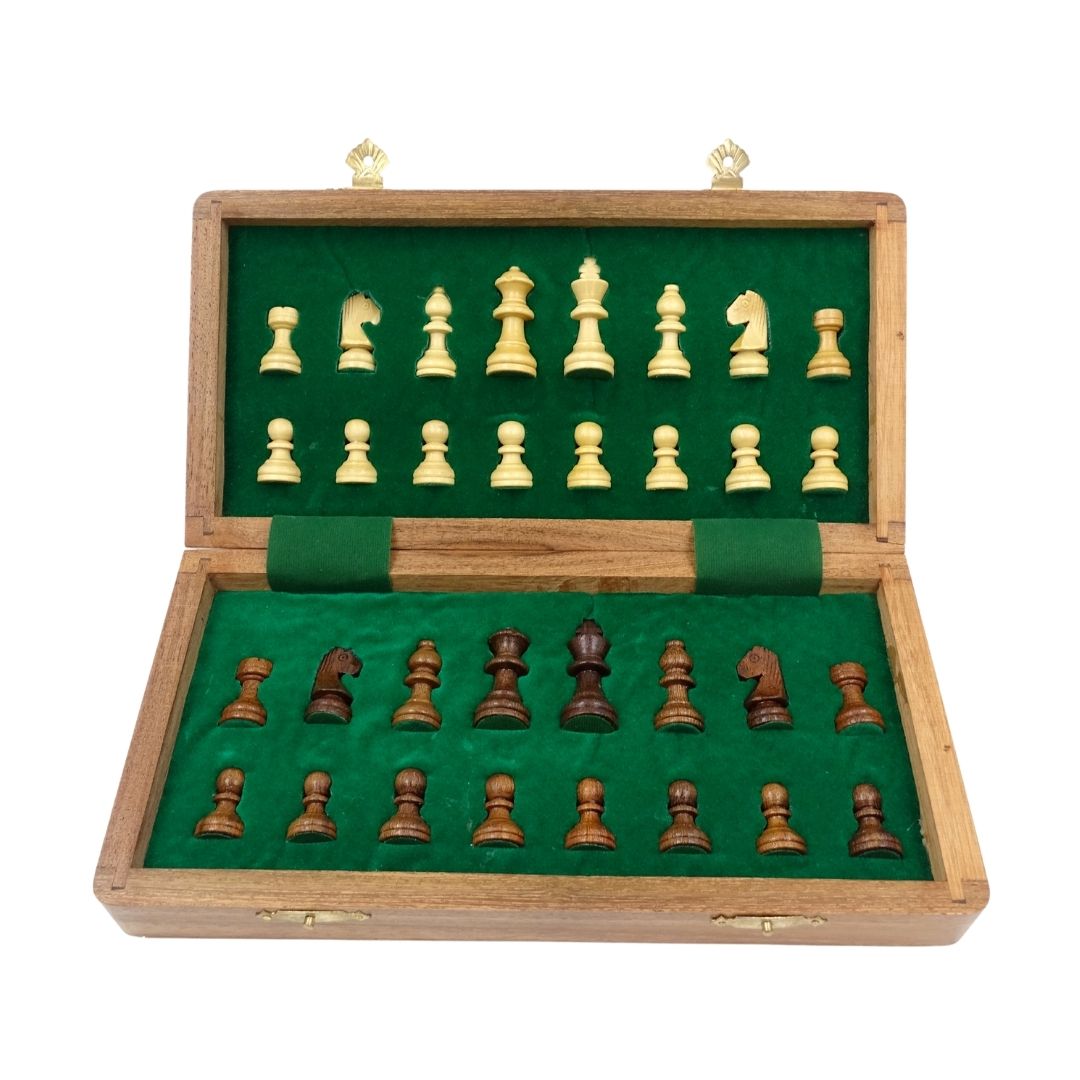 Wooden Magnetic Chess Set 30x30cm Folding - G614