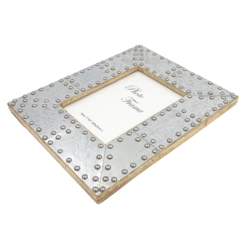 Wooden Photo Frame Silver - 30159 - photo size 18x13cm