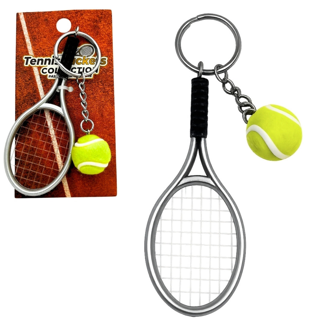 Sports Keychain Tennis Racket – Gift for a Tennis Player - TRK-004
