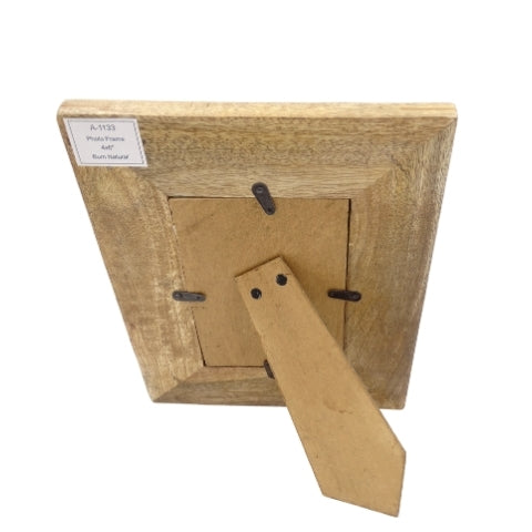 Wooden Photo Frame - Moroccan Clover - A-1133 - Photo size 15 x 10 cm