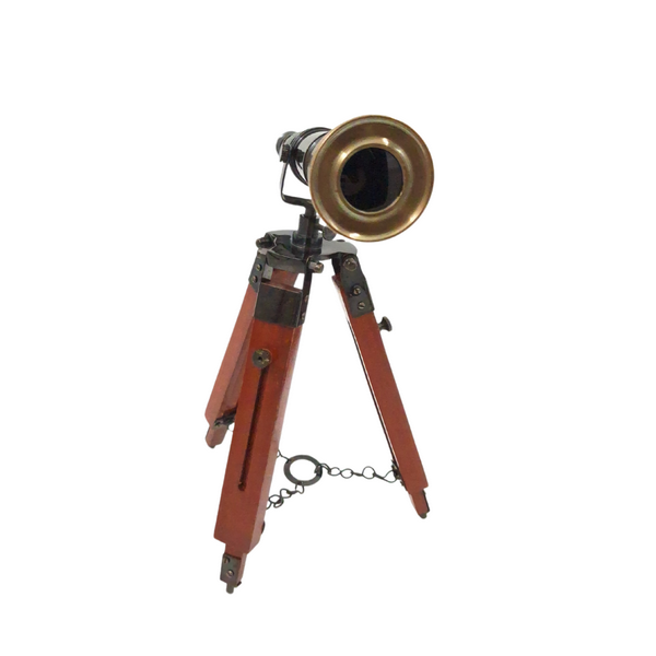 Brass Telescope on Tripod - TEL023H