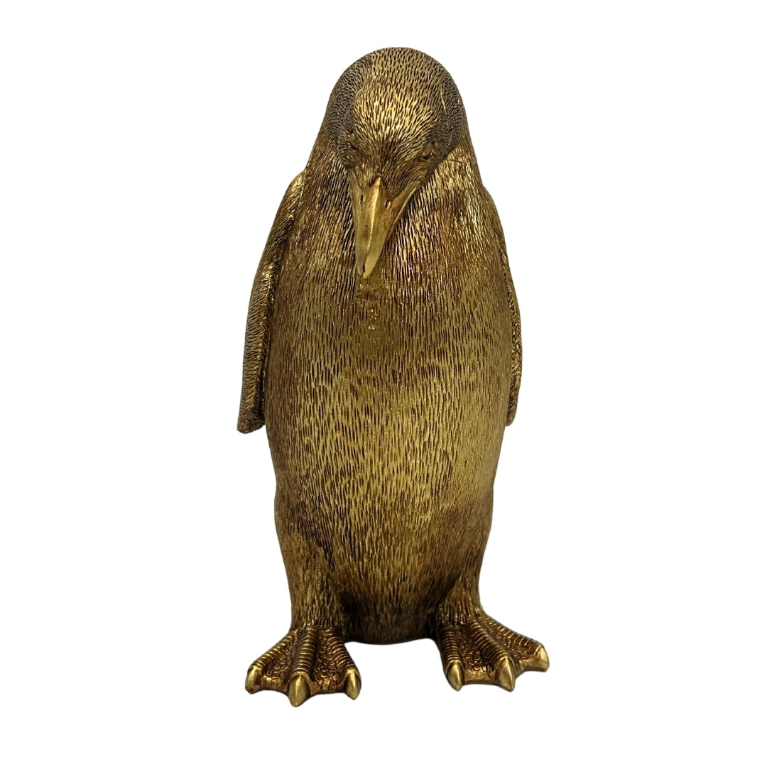 Gold Penguin Decorative Figurine Height 20,5 cm – 3989FJZ