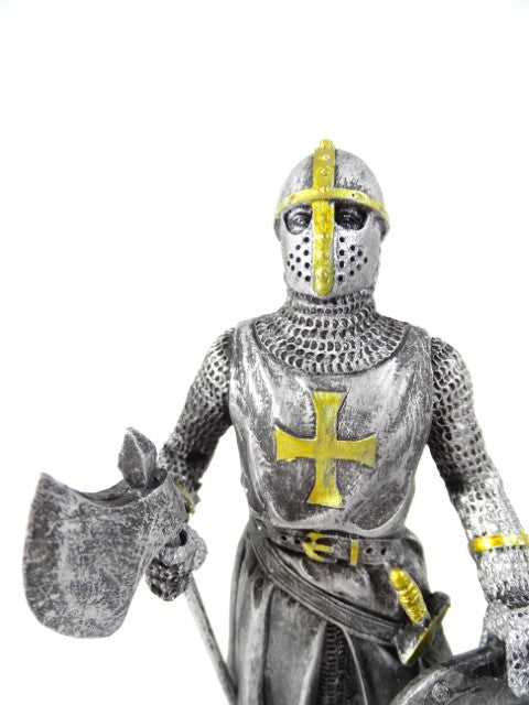 Knight - Crusader - Decorative Figurine - Height 18cm - MC-23079
