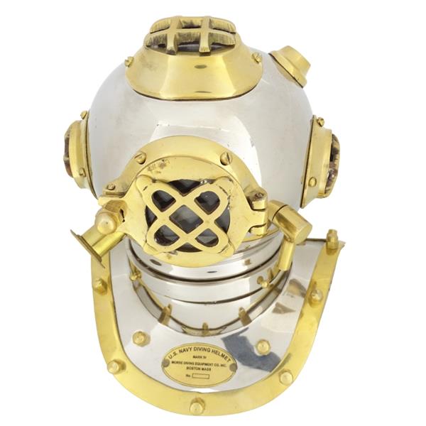 Brass US Navy Mark IV diver's helmet – nautical decoration - DH93
