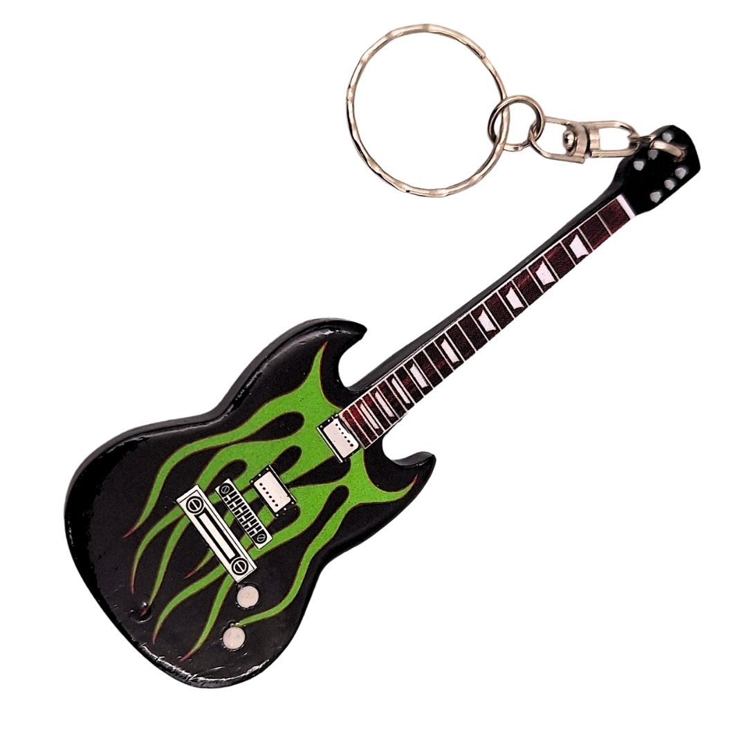 Wooden Keychain Metallica James Hetfield Grynch Heavy Metal Guitar – EGK-1211