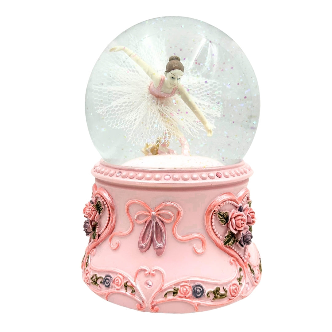 Dancing Ballerina Music Box in a Glass Ball 15cm – MG-963