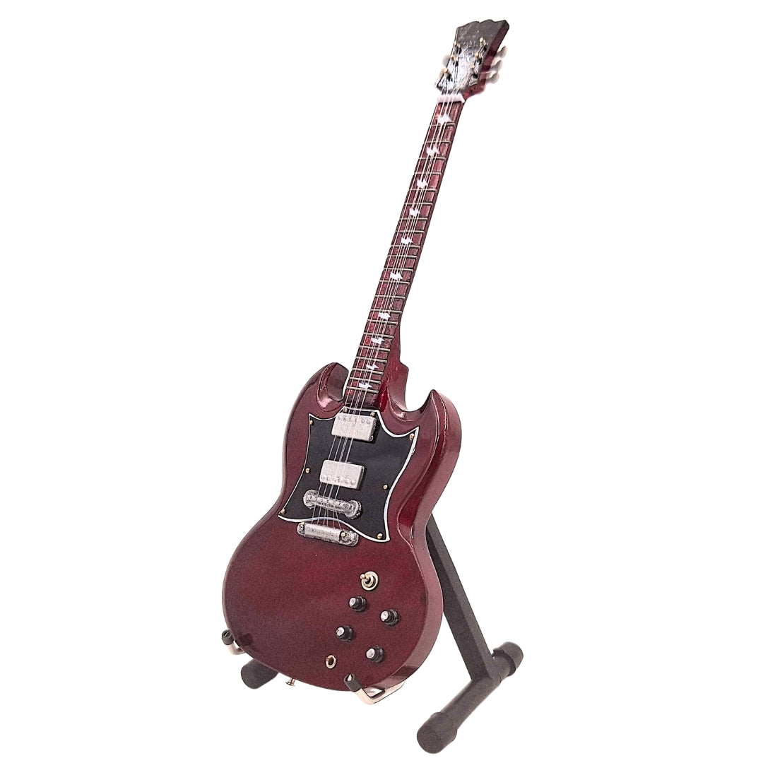 Mini guitar in the style of AC/DC Angus Young MGT-0567