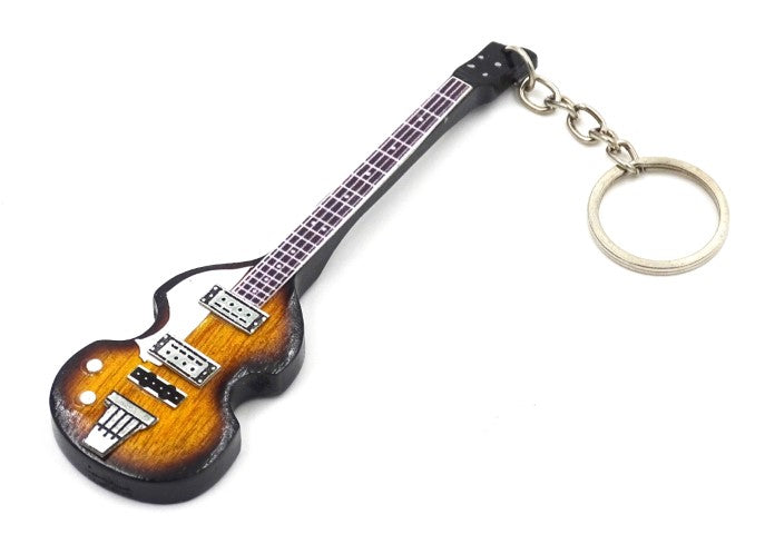 Bass guitar keychain - The Beatles-style - P. McCartney EGK-0184