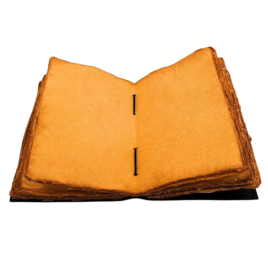 Vintage Retro Leather Notebook Tree and Moon 200 Pages – AH08