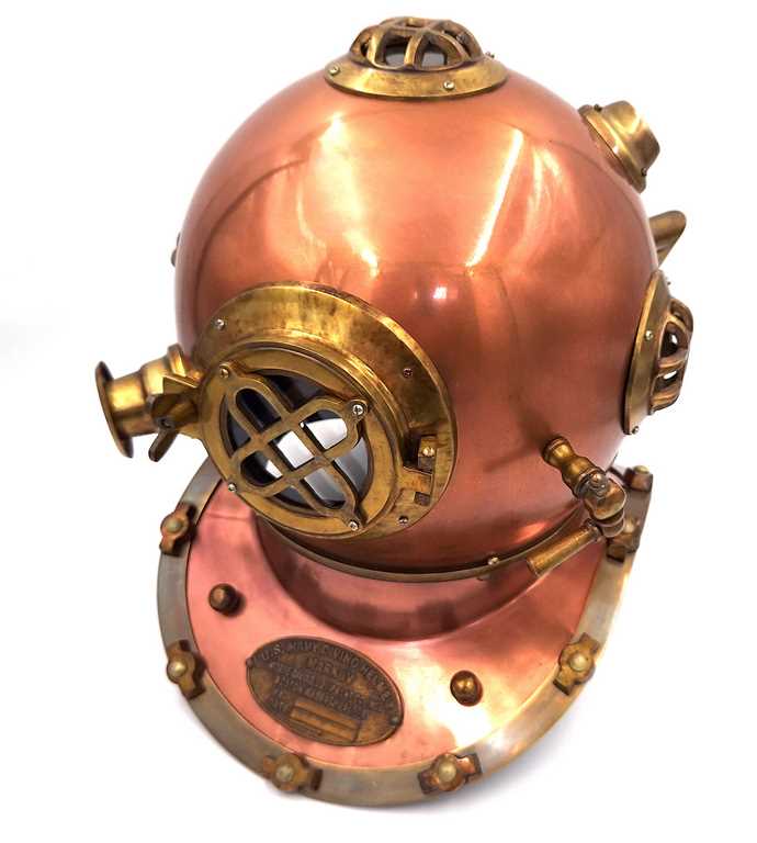 Large Diver's Helmet – Replica - Height 45cm - NI1431