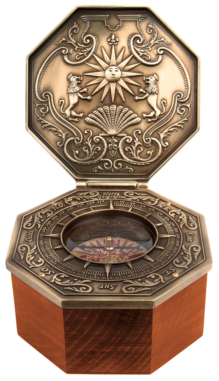 Exclusive Cardan Magnetic Compass - Replica - Nautical Gift – H44