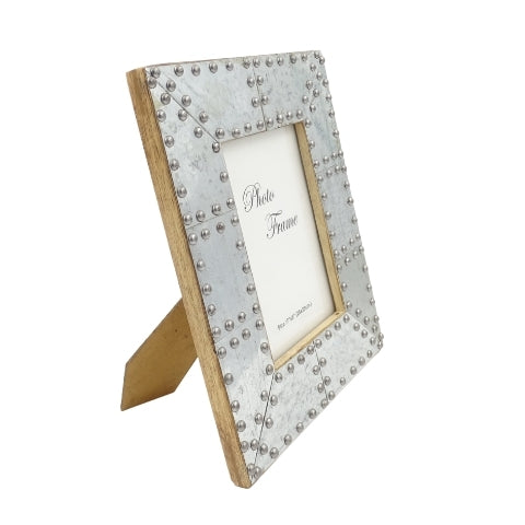Wooden Photo Frame Silver - 30159 - photo size 18x13cm