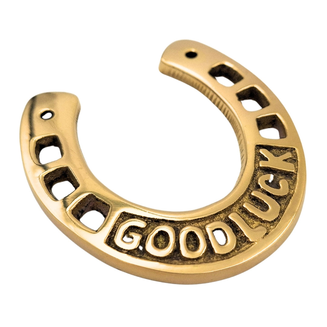 Brass Lucky Horseshoe - HS3