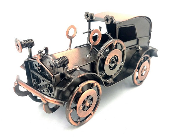 Metal Retro Automobile Model Vintage Car Decoration - Q87