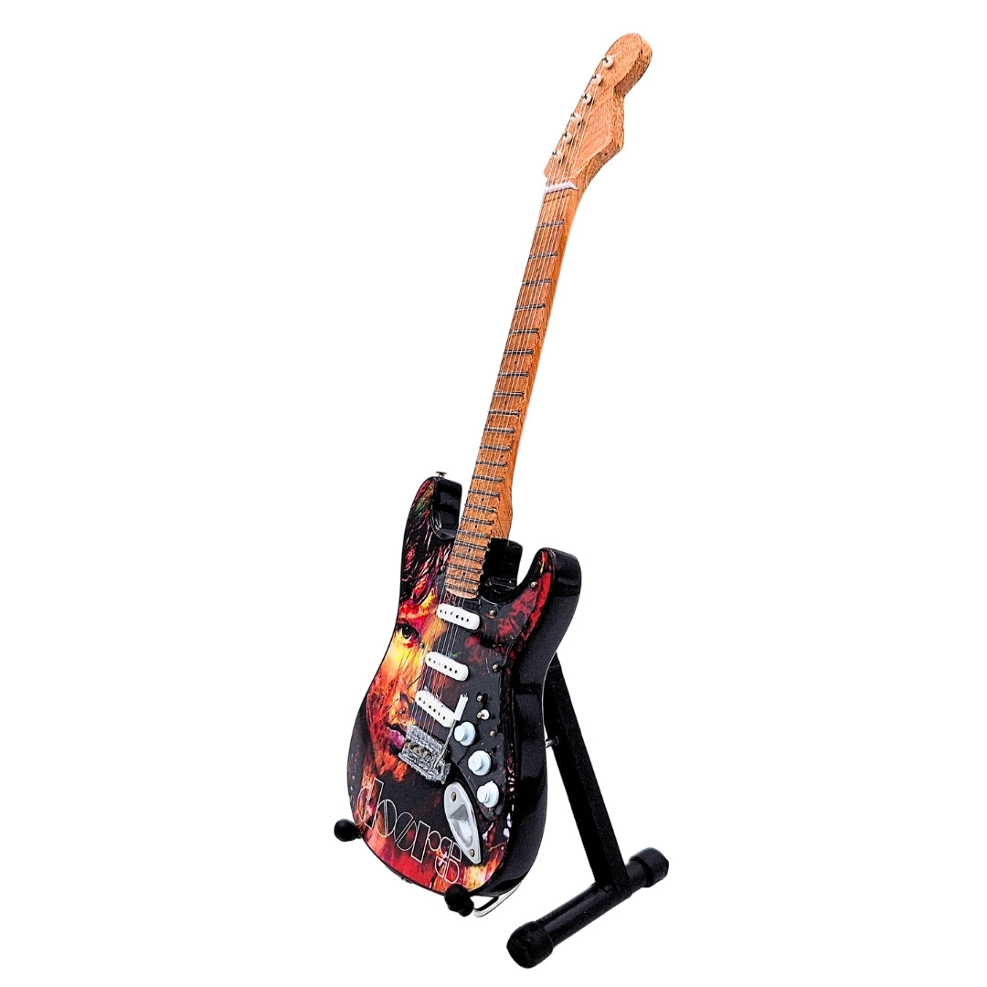 Jim Morrison The Doors Mini Guitar - Mahogany Wood – MGT-6569