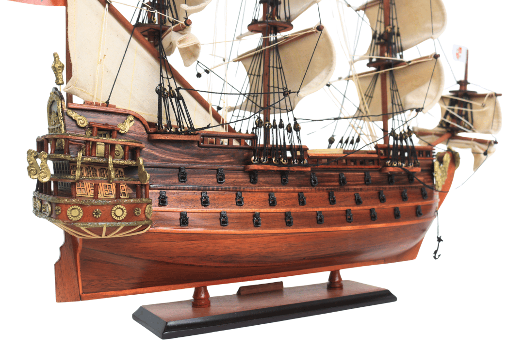 Exclusive San Felipe sailing ship model - SF4, with the option of personalization by engraving