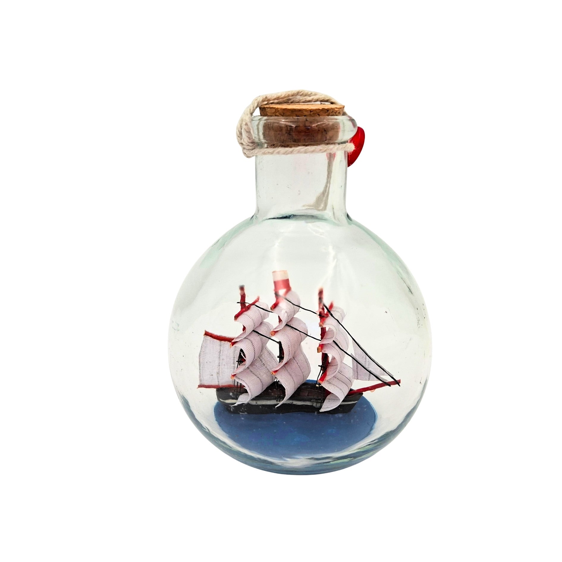 Ship in a Bottle Rafandynka – Nautical Decoration – MA2012
