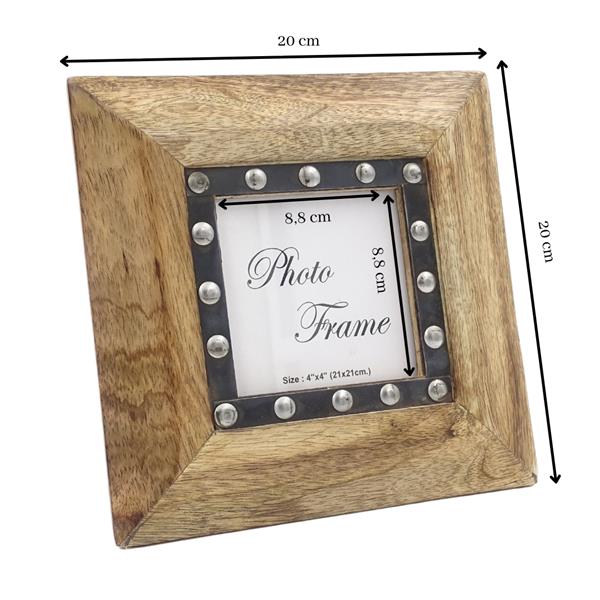 Wooden Photo Frame 30071 - photo size 10x10cm