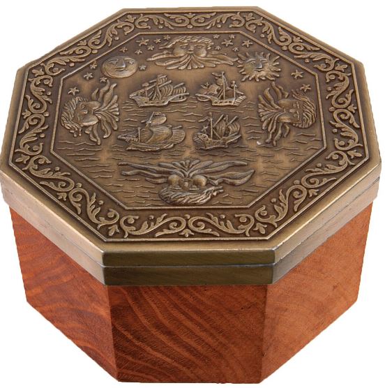 Brass Cardan compass - H43