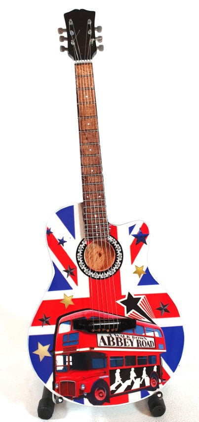 Mini guitar in the style of The Beatles - Abbey Road - MGT-5159
