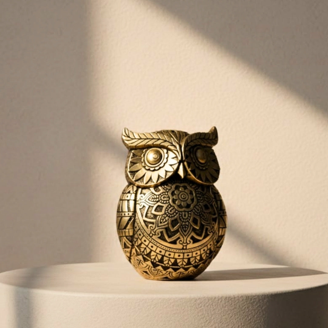 Owl - symbol of wisdom - decoration - 42971Y3