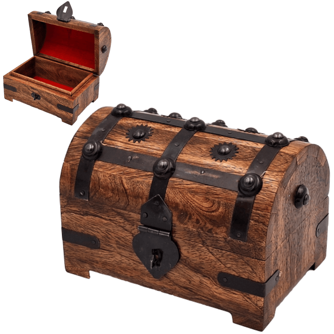 Wooden gift box - Treasure Chest – DNU-016A