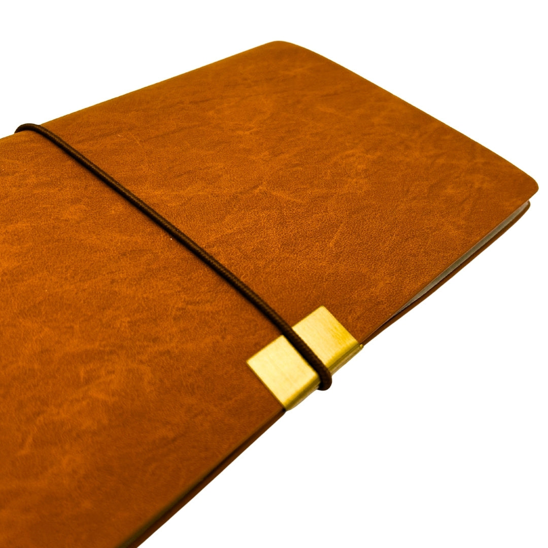 Leather Traveler's Notebook Organizer Business Card Holder Case – EE7