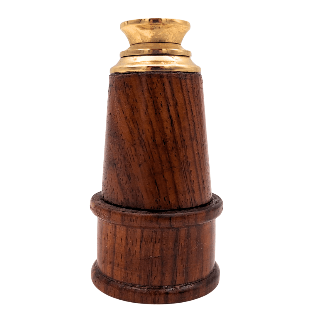 Retro Brass and Wooden Spyglass – HT021