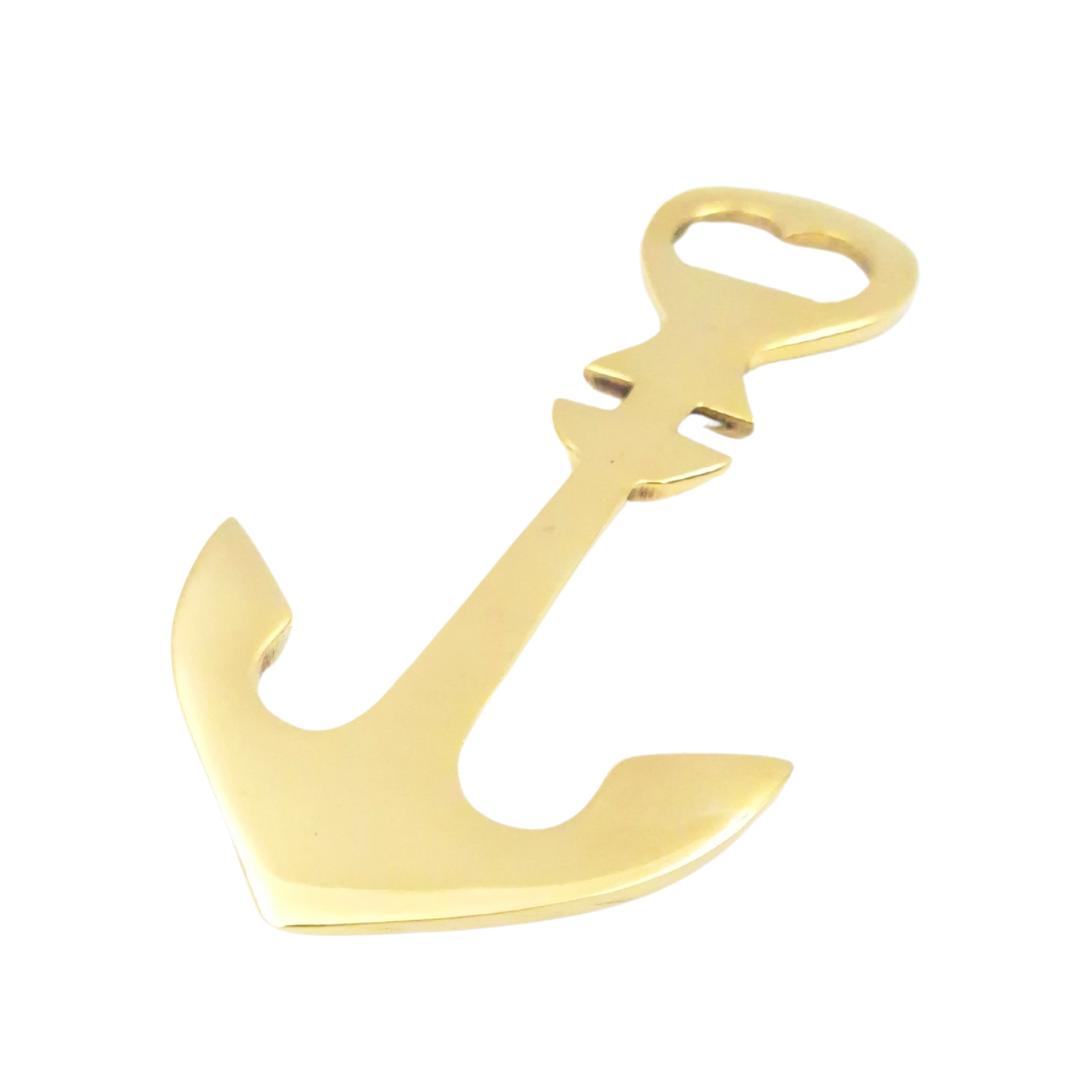 Brass Bottle Opener - Anchor – 70464