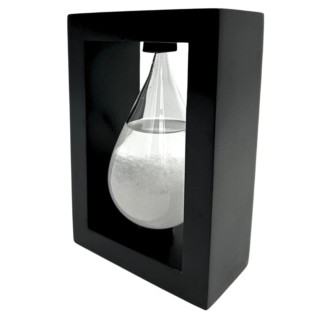 FitzRoy Storm Barometer in a Wooden Frame - Teardrop Storm Glass – BAW1
