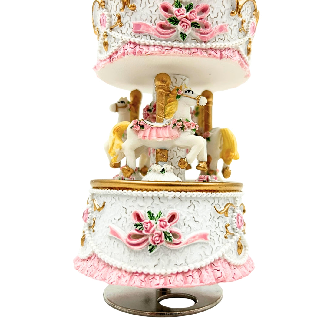 Pastel Carousel Music Box - MP-333