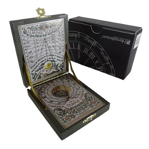 Kepler diptych sundial with compass - replica – H04